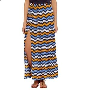 Michael Kors Chevron Maxi Skirt